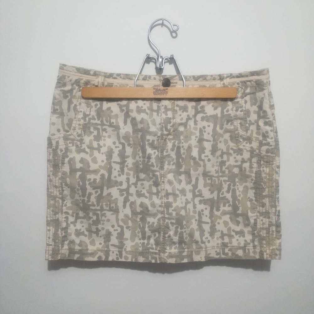 Route 66 Camo Skort Women 13/14 Y2K Utility Gorpcore Mini Skirt